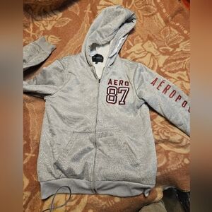 Aeropostale Sherpa Lined Hoodie Unisex